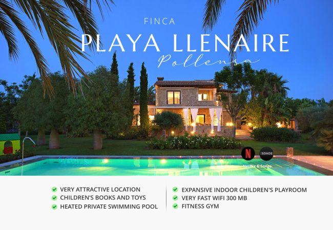 Villa/Dettached house in Pollensa - Finca Playa Llenaire