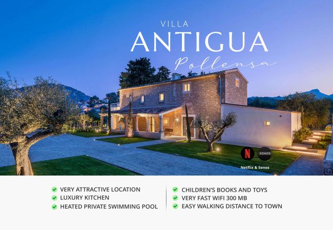 Villa/Dettached house in Pollensa - Villa Antigua