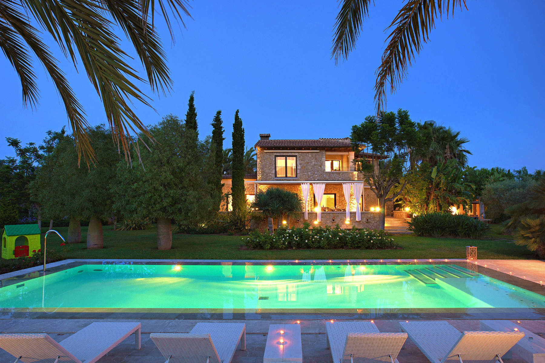 Finca playa llenaire villa in puerto pollensa
