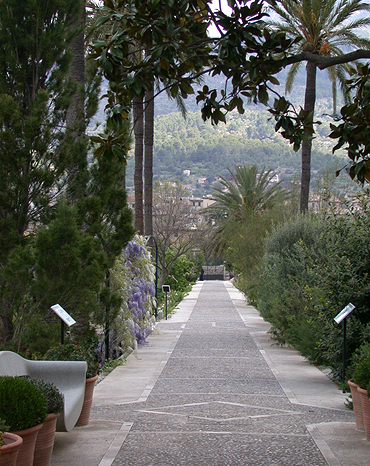 Botanical gardens in Soller Mallorca